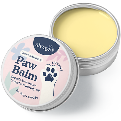 #ad AlwaysPups Natural Paw Balm for Dogs Moisturize amp; Soothe Dry Cracked Paws $17.99