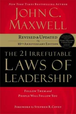 #ad The 21 Irrefutable Laws of Leadership: Follow Them and People Will Follow GOOD $4.39