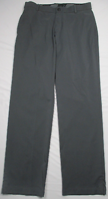 Nike Golf Mens 32x30 Flex Performance Pants Gray Flat Front #ad $29.99