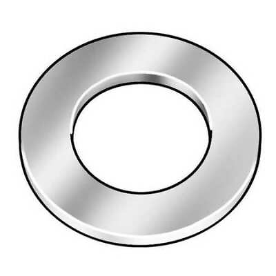 #ad Zoro Select 6Dyw7 Flat Washer Fits Bolt Size 1 3 4quot; Steel Zinc Plated Finish $15.89