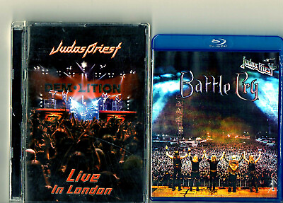 #ad 6 JUDAS PRIEST HALFORD FIGHT LIVE DVD#x27;S amp; BLU RAYS $139.99