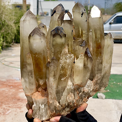 #ad #ad 8.84LB Natural Citrine cluster mineral specimen quartz crystal healing $919.00