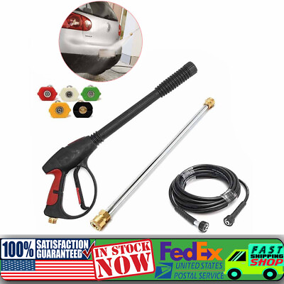#ad #ad For Craftsman High Pressure Power Washer Spray Gun Wand Hose Kit5 Tips New $35.15
