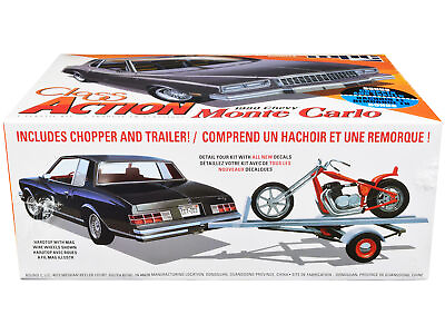 #ad MPC MPC967M Skill 2 Model Kit 1980 Chevrolet Monte Carlo 1 25 Scale Model Car $47.99