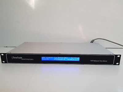 #ad TimeTools precision timing systems NTP Network Time Server ST9750 NTP Server $985.00