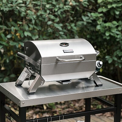 Royal Gourmet 1 Burner Portable Stainless Steel BBQ Tabletop Propane Gas Grill $109.99