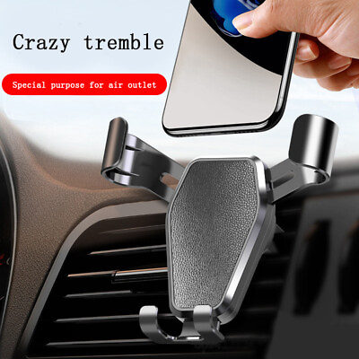 Universal Mobile Car Phone Holder Air Vent Gravity Design Mount Cradle Stand $4.08