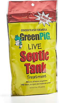 #ad 52 Live Tank Treatment Aids in The Breakdown of Septic Waste to Prevent Backups $24.89