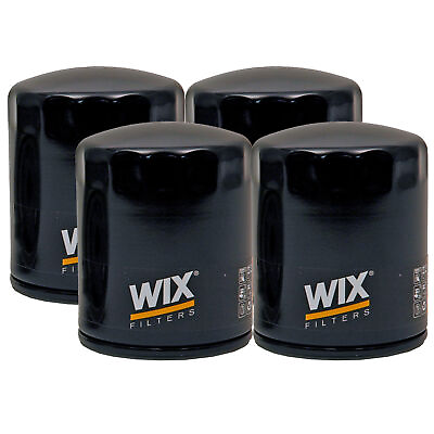 #ad Wix Set of 4 Engine Motor Oil Filters For Infiniti Mercury Nissan Subaru GAS $41.95