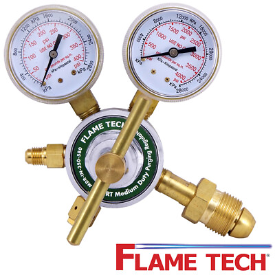 #ad Flame Technologies MDR IN 350 580 Mid Pressure Regulator Nitrogen Argon $89.48