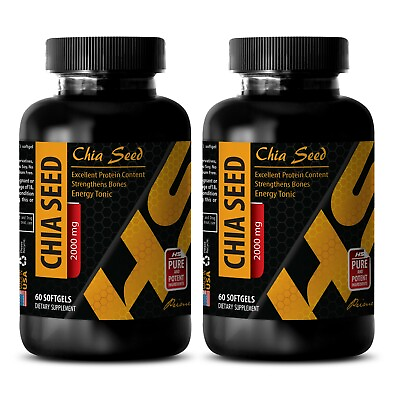#ad blood pressure equipment CHIA SEED OIL weightloss pills for woman 2 BOTTLE $55.86