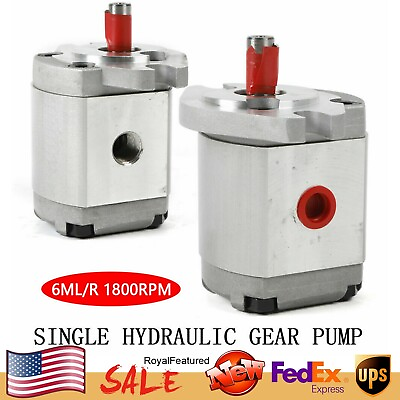 #ad #ad US PT3 8#x27; 21MPA High pressure Gear Pumps HGP 1A F6R Single Hydraulic Gear Pump $46.55