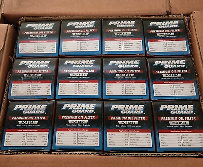#ad 12 Pack Prime Guard POF8161 Oil Filter 2012 2024 Audi VW Porsche 1.41.8 2.0 $29.99