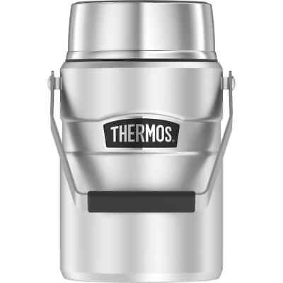 #ad Thermos 47oz Stainless King Vacuum Insulated Food Jar Stainless Steel $39.91
