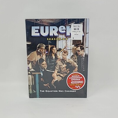 #ad EUREKA The Complete Fourth 4 Four Season DVD NEW SEALED $13.99