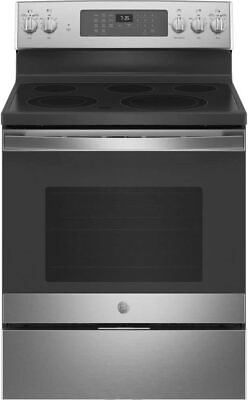 #ad GE Hot Air Frying Electric Convection Range 5.3 Cu. Ft. $1260.76