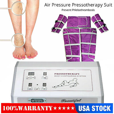 #ad Air Pressure Pressotherapy Lymphatic Drainage Weight Loss Machine Slim Device US $295.80