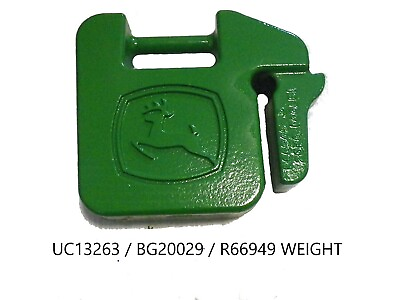 John Deere Weight Part # UC13263 1 OEM 42lb Suitcase Style $73.83