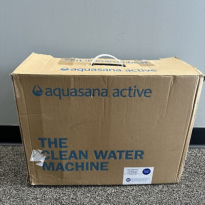 #ad #ad Aquasana Clean Water Machine AQ CWM P W NEW Open Box W Dock Pitcher Filter $129.99