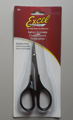 #ad 5quot; Lexan Curved Stainless Steel Scissors Excel Model Tool 55533 $11.45