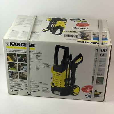 Karcher K2 1600PSI Electric Pressure Washer With Care Kit Brand New #ad $95.50