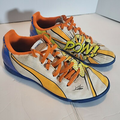 #ad Puma Evopower 4 Soccer Shoes Pow Bam Size 4.5 Soccer Football Fūtbol $24.95