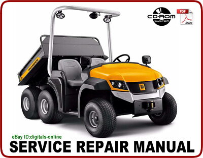 #ad JCB 6x4 Groundhog Utility Vehicle Service Repair Manual $19.98