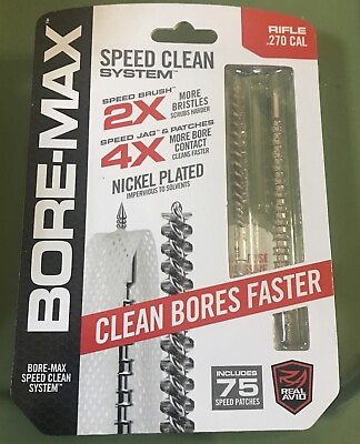 #ad #ad REAL AVID BORE MAX SPEED CLEAN SYSTEM .270 CAL $19.99