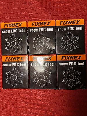 #ad FIXHEX snow EDC tool This sale is for 6 total tools. $29.99