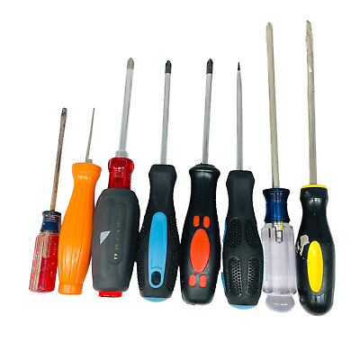 #ad 8 Pcs Craftsman and Assorted PH 2 CMHT65005 Phillips amp; Slotted Screwdriver Set $20.77