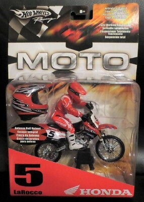 #ad MIKE LAROCCO HOT WHEELS MOTO X NEW FACTORY SEALED MXS MOTORCROSS HONDA RARE $147.96