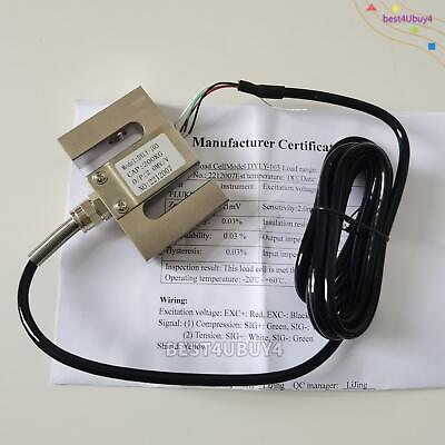 #ad High Precision S TYPE Beam pull pressure Load Cell Tension Weighing Sensor $43.33