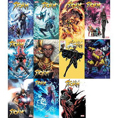 #ad Storm 2023 1 2 3 4 5 Variants Marvel Comics FULL RUN COVER SELECT $3.88