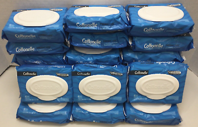 #ad Cottonelle Flushable Wet Wipes 42 Wipes Per Bag 1008 Count LONG DATES $28.95