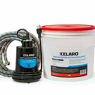 #ad Kelaro Tankless Water Heater Flushing Kit Just Add Vinegar $118.97