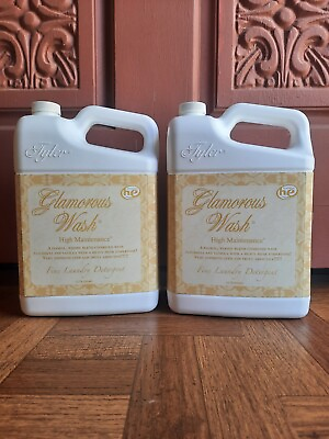 #ad #ad Tyler Gallon Laundry Detergent High Maintenance 3.78 Liters Lot Of 2 $149.00
