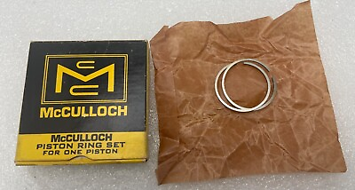 NOS McCulloch Mac Chainsaw OEM Piston Ring Set New 68096 #ad #ad $29.99