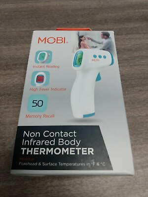 Mobi Non Contact Thermometer with Colored Indicator Lights #ad $10.00