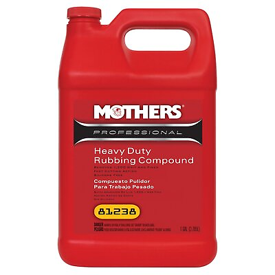 #ad Mothers Wax amp; Polish MTR 81238 Heavy Duty Rubbing Compound. One Gallon $146.04