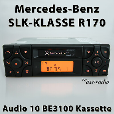 #ad Original Mercedes R170 Radio Audio 10 BE3100 Becker Kassettenradio SLK Klasse EUR 199.00