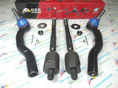 #ad 4PCS FRONT INNER OUTER TIE ROD ENDS FITS 02 06 CAMRY AVALON SOLARA ES300 EV420 $45.89