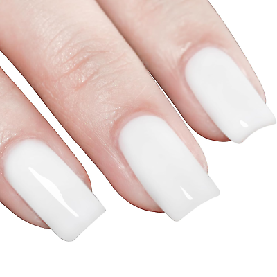 #ad Gel Nail Polish Milky White Nude Gel Polish 0.27 Fl Oz Translucent Color for Na $7.88