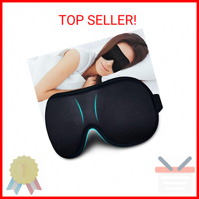#ad Sleep Mask for Women Men Ultrathin Light Blocking Sleeping Mask No Pressure On $7.56