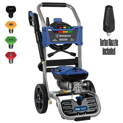 #ad Westinghouse Electric Pressure Washer 3200 PSI 1.76 GPM w 5 Quick Connect Tips $398.07