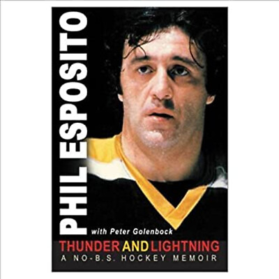 #ad Thunder and Lightning : My No B. S. Hockey Memoir Hardcover $5.89