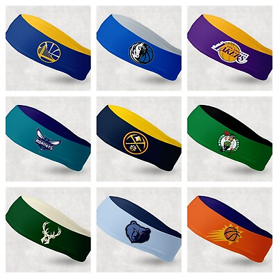 #ad Reversible NBA Teams Headband Stretch Headband $18.00