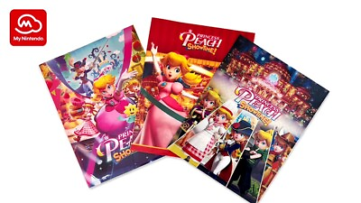 Princess Peach: Showtime Pocket Folder Set My Nintendo Reward For Organization #ad $16.99