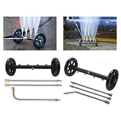 #ad Water Broom Multifunctional 4000 PSI with Roller Underbody Car Water Broom $58.26