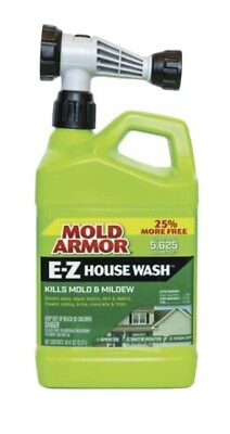 #ad MOLD ARMOR E Z House Wash 80 fl. oz. Mold amp; Mildew Remover Hooks to Hose $3.33