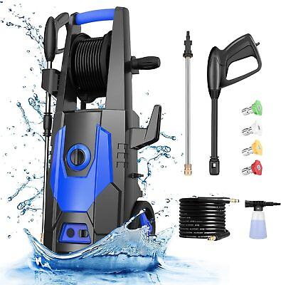 #ad Electric Pressure Washer 3800Hose Powerful Motor1.8 GPM4 Quick Connect $126.49